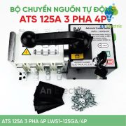 Bộ chuyển nguồn tự động ATS LW 3 Pha 125A – LWS1-125GA/3P Chính Hãng
